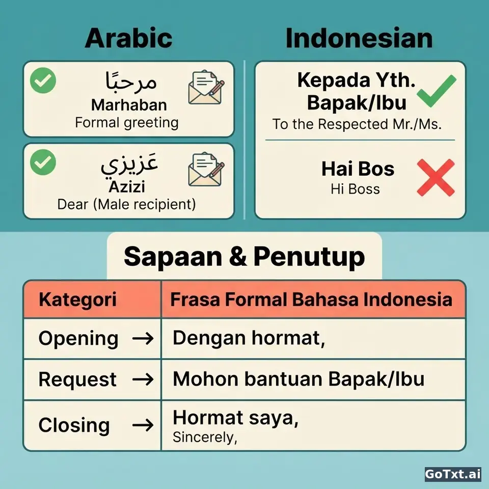 البريد الإلكتروني الرسمي: 4 فخاخ تكشف فورًا أنك لست ناطقًا أصليًا — illustration | GoTxt