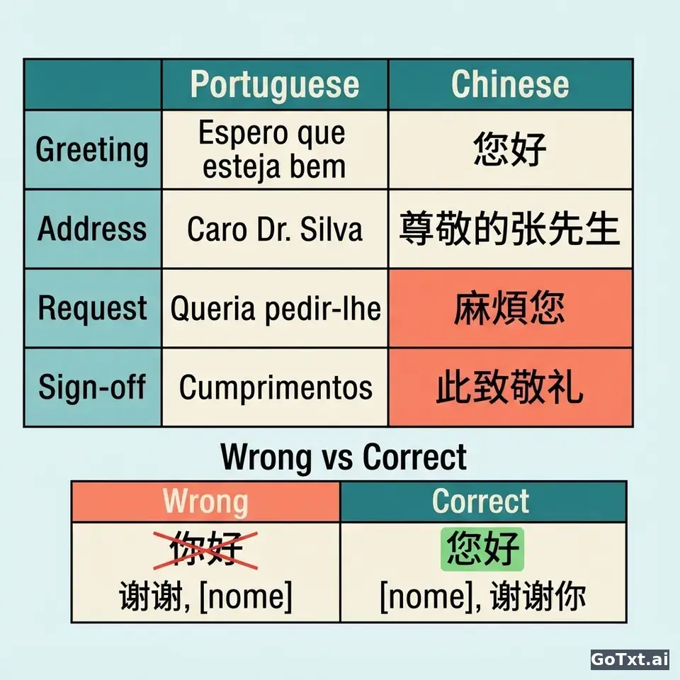 E-mails formais em chinês: 4 armadilhas que denunciam um estrangeiro — illustration | GoTxt