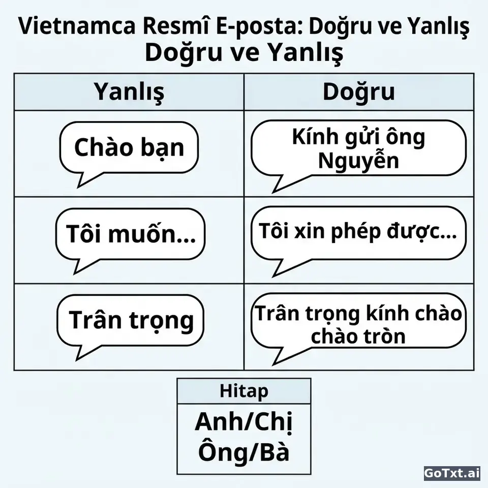 Resmî E-postada 4 Tuzak: Vietnamcada Ana Dil Gibi Görünmek — illustration | GoTxt