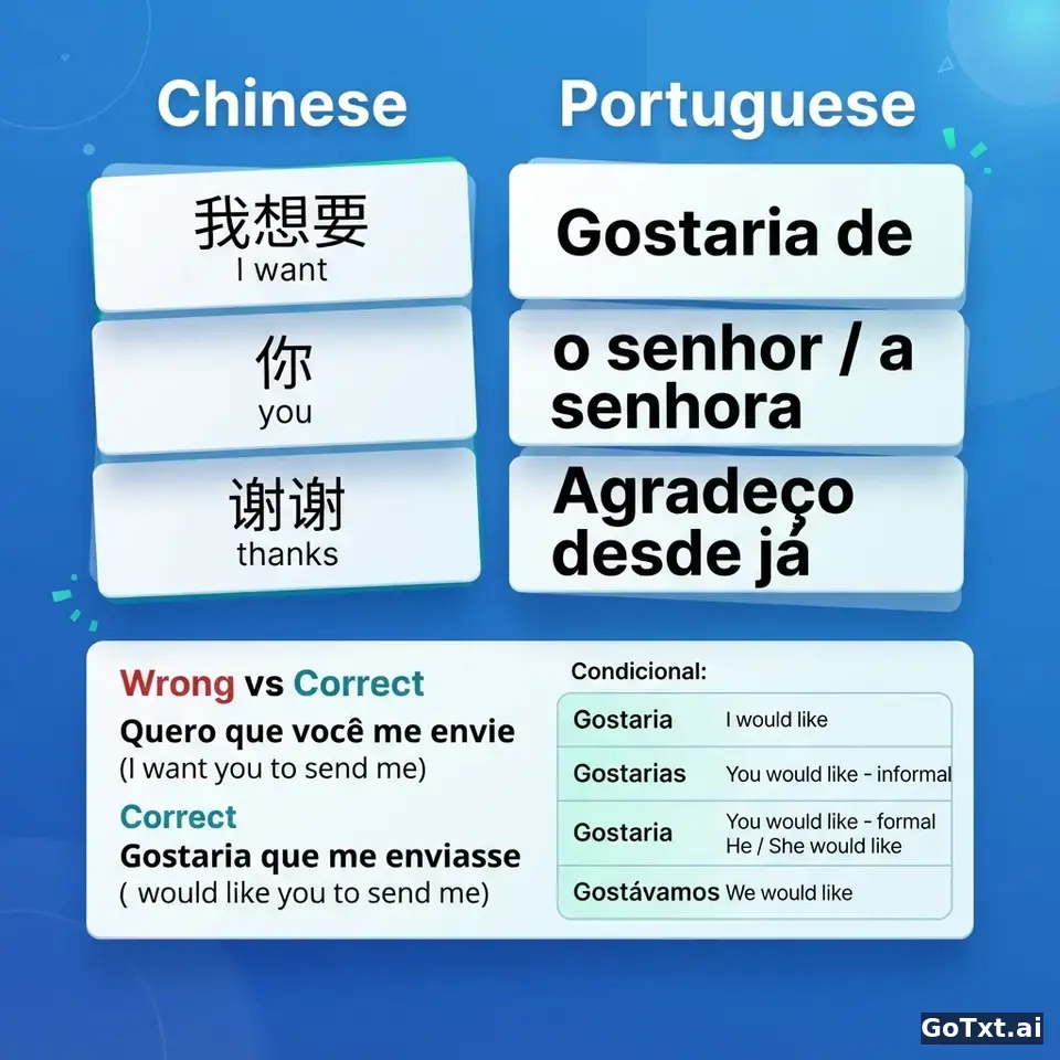 葡语商务邮件：4个立刻暴露你是外国人的陷阱 — illustration | GoTxt