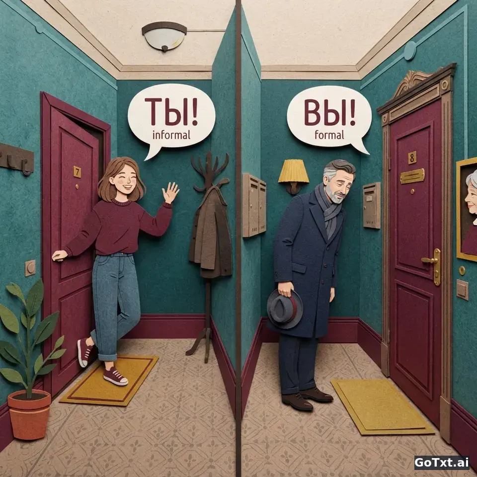 Ты o вы? Come dare del tu e del lei in russo senza fare figuracce — illustration | GoTxt