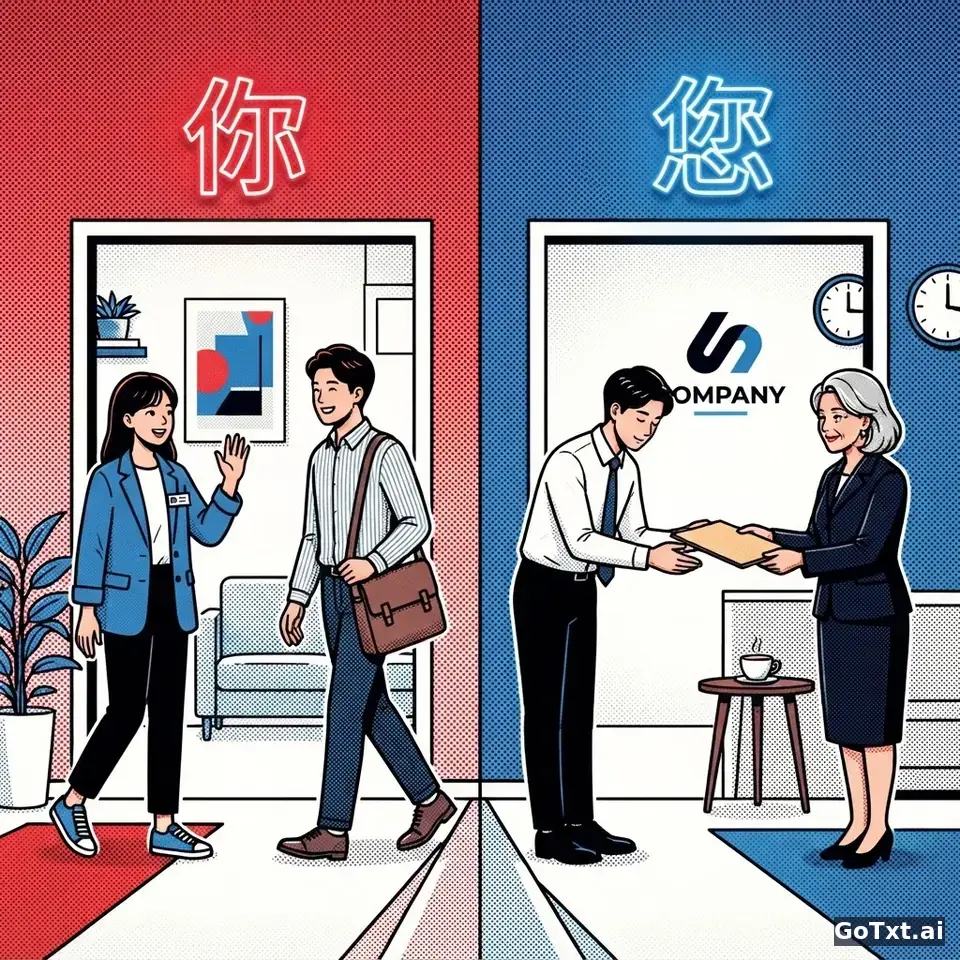 Tu ou o senhor? Como tratar alguém em chinês sem parecer mal-educado — illustration | GoTxt