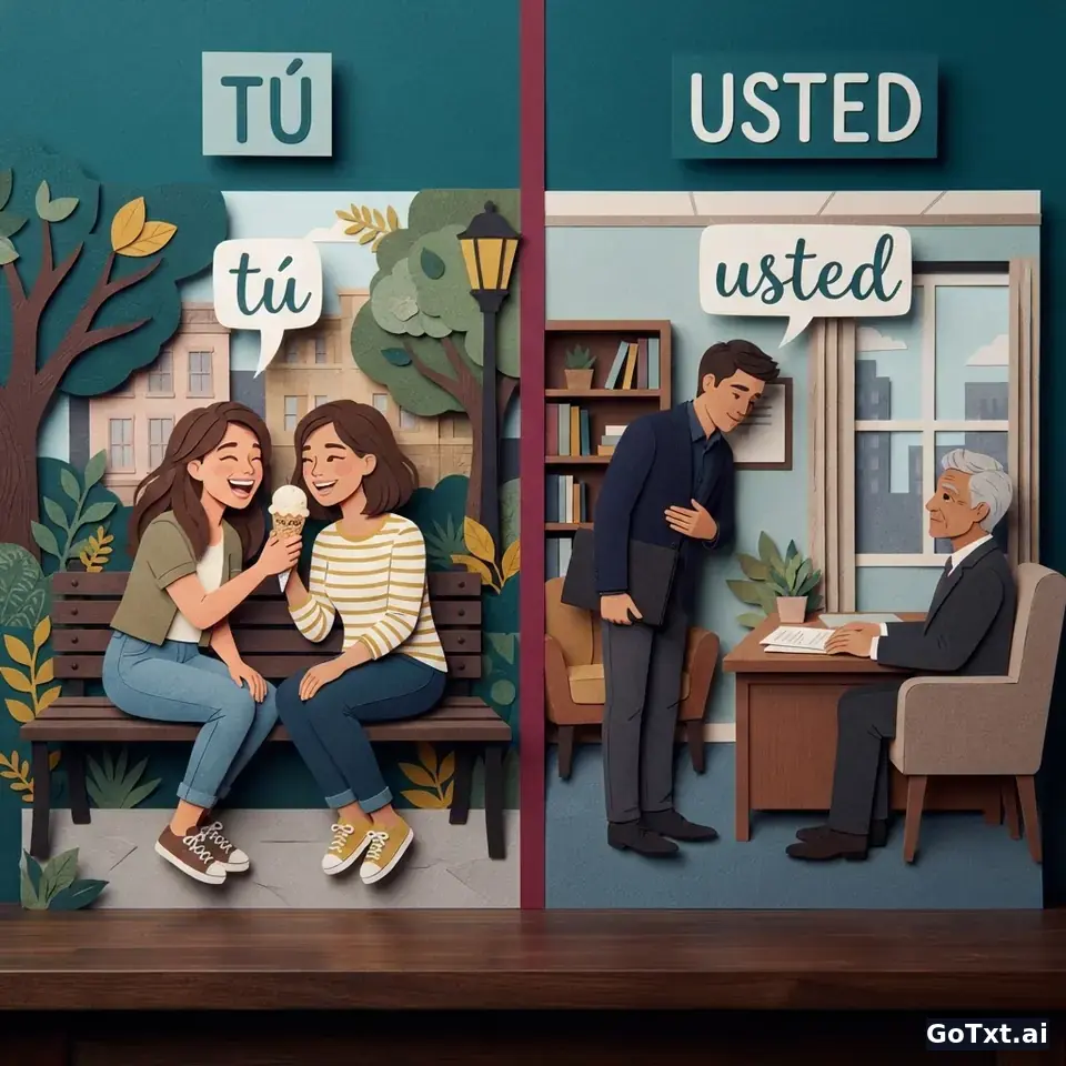Ты или вы по-испански: как выбрать **tú** или **usted** и не попасть впросак — illustration | GoTxt