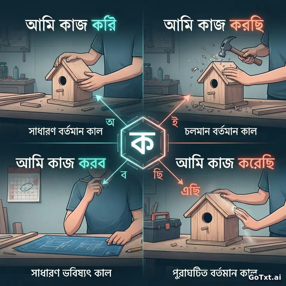 Grammatik, die seltsam klingt: 4 Fallen, an denen Deutsche im Bengalischen sofort auffalle — illustration | GoTxt