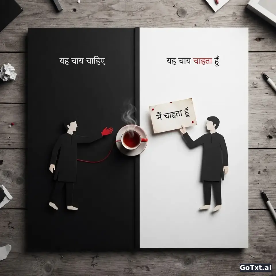 Grammatik, die seltsam klingt: 4 Hindi-Fallen, die dich als Deutschsprecher verraten — illustration | GoTxt