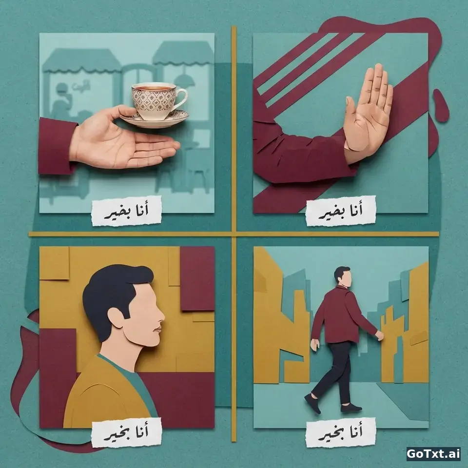 Grammar That Sounds Off: 4 Arabic Traps That Expose an English Speaker Instantly — illustration | GoTxt
