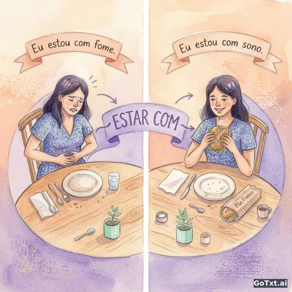 Grammar That Sounds Weird: 4 Traps That Out You as an English Speaker in Portuguese — illustration | GoTxt
