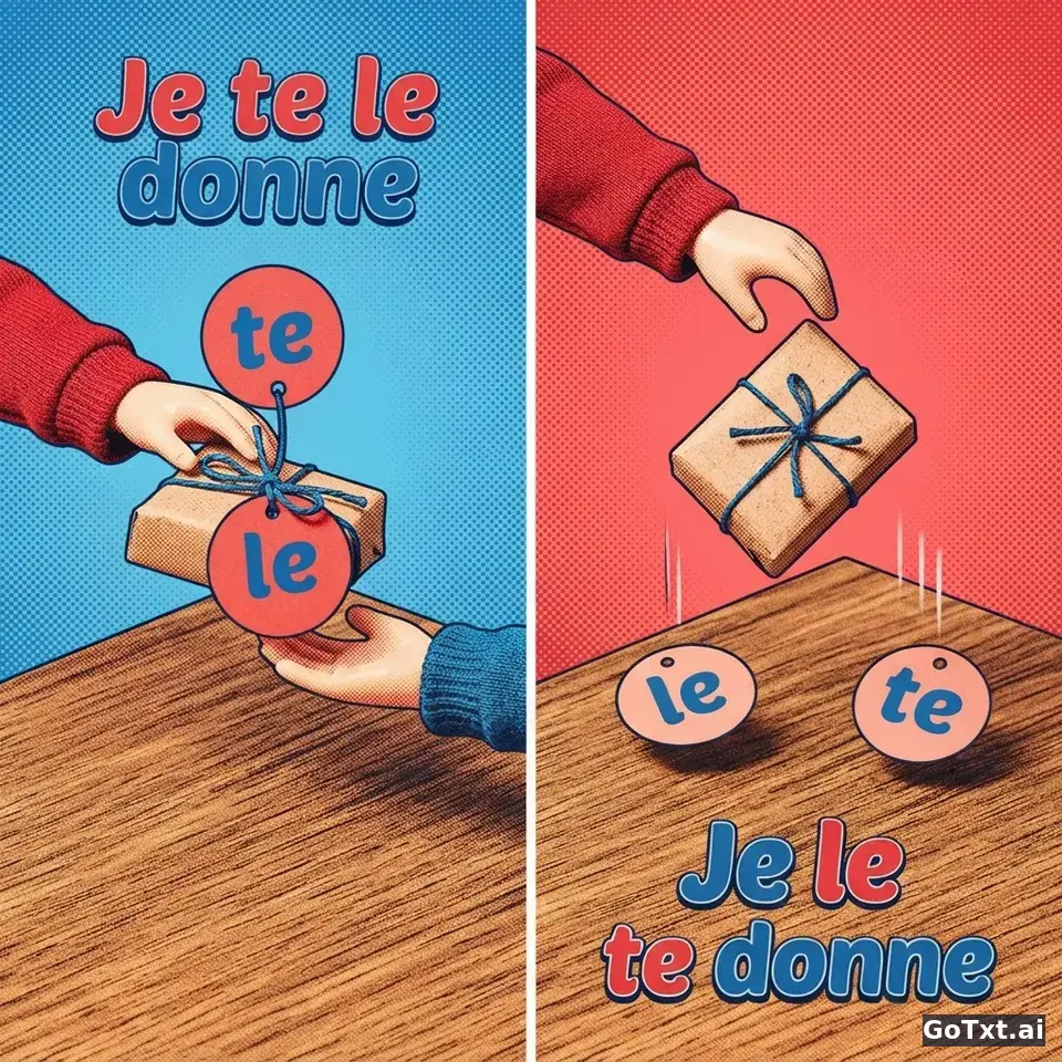 Gramática francesa que suena rara: 4 trampas que delatan a un hispanohablante — illustration | GoTxt
