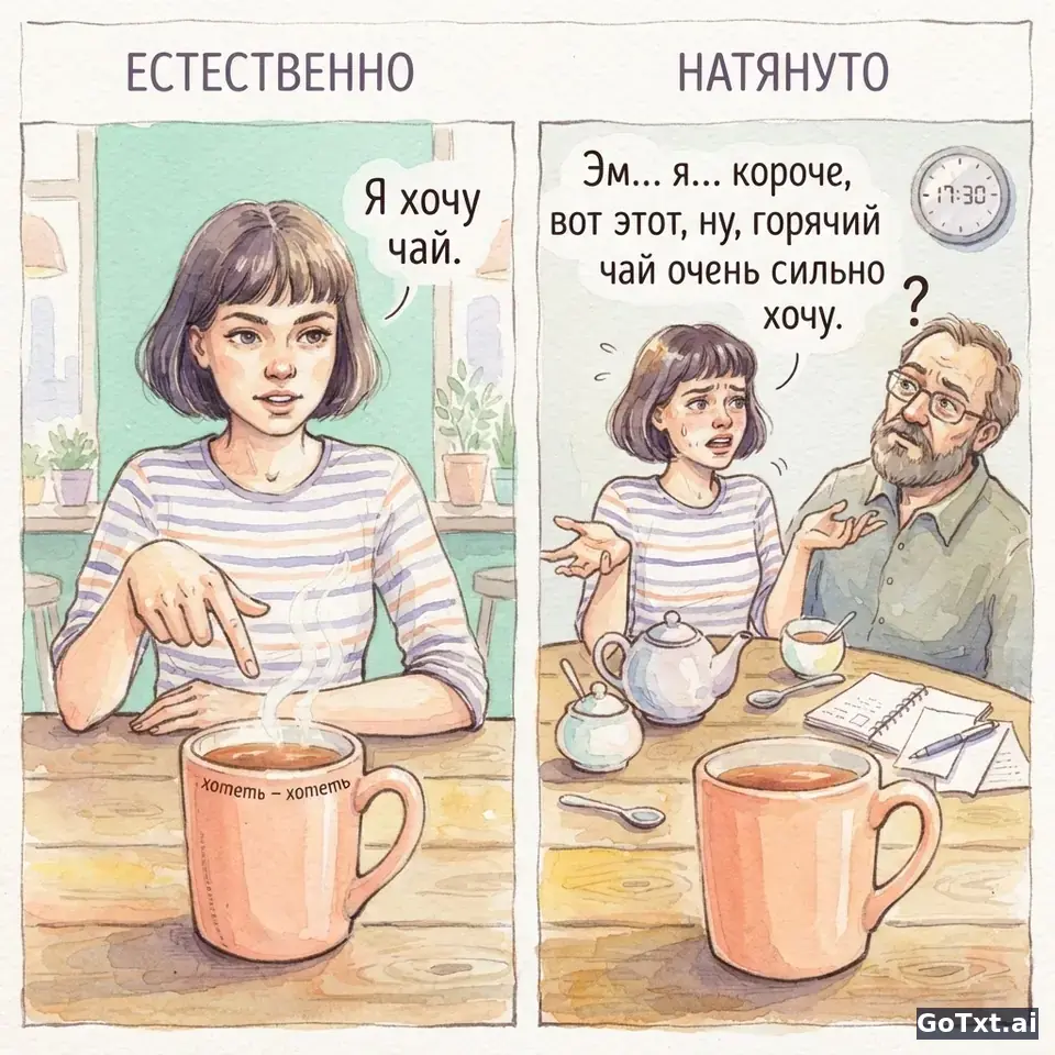 Gramática rusa que suena rara: 4 trampas que delatan a un hispanohablante — illustration | GoTxt