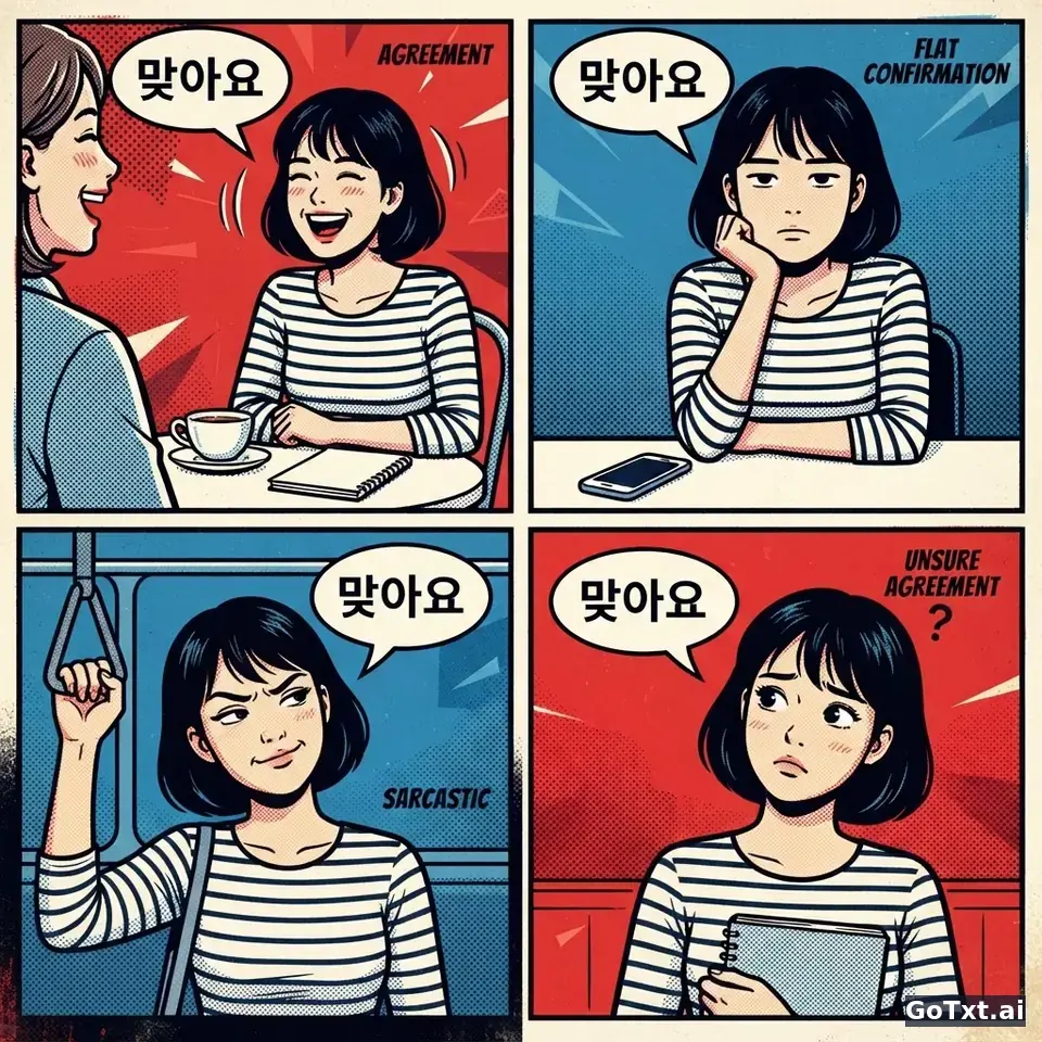 Grammaire coréenne : 4 pièges qui trahissent un francophone (et comment les corriger) — illustration | GoTxt