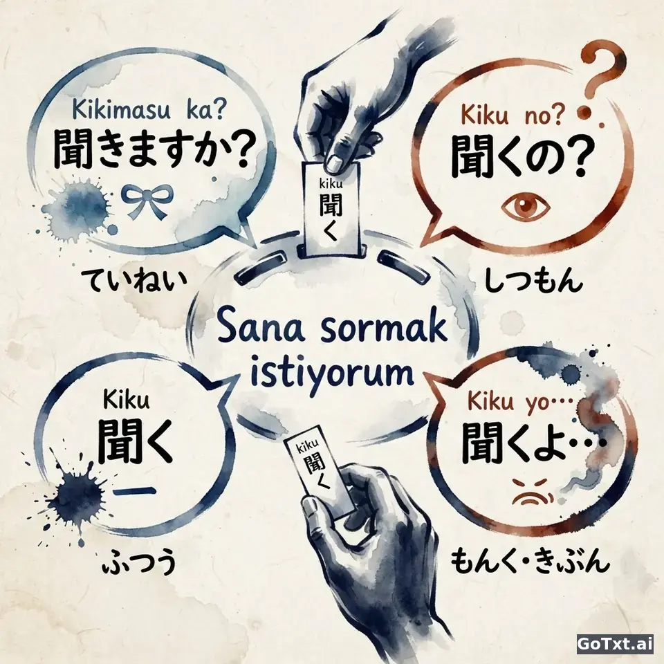 Gramer Tuzakları: Türkçe Düşünüp Japonca Konuşurken Neden Yanlış Anlaşılıyorsunuz? — illustration | GoTxt