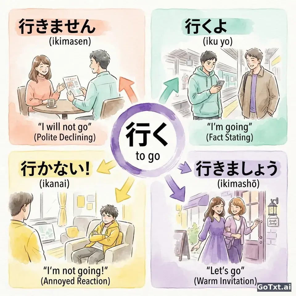语法正确却听着别扭：4个让日本人一听就出戏的中文式日语 — illustration | GoTxt