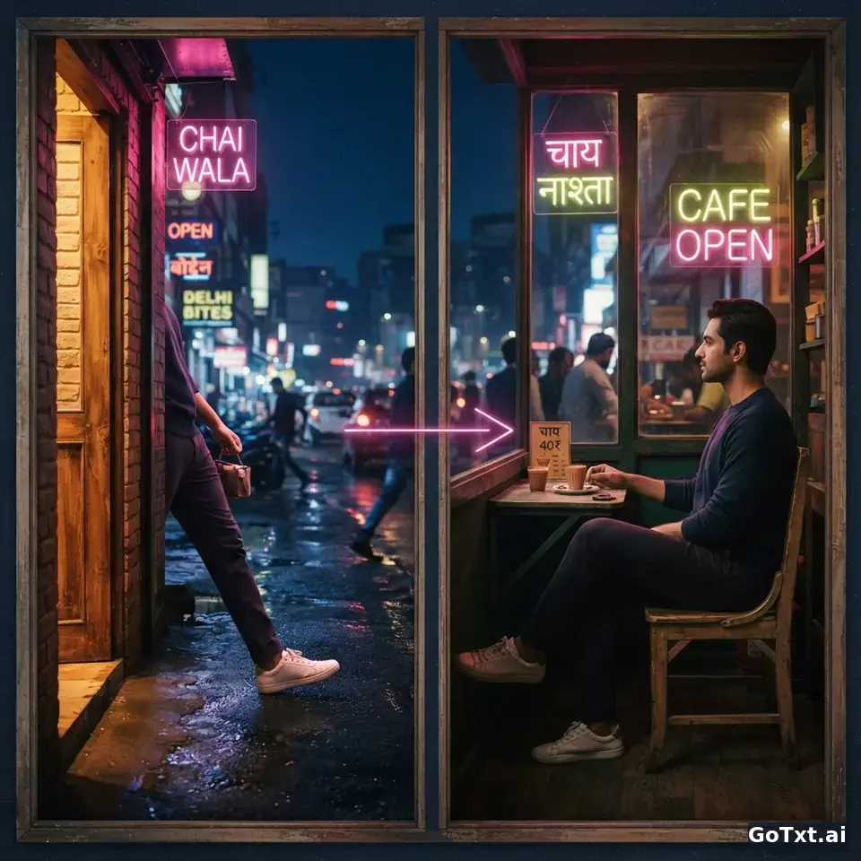 الفعل **जाना** في الهندية: دليلك الكامل لأكثر الأفعال خيانةً للمبتدئين — illustration | GoTxt