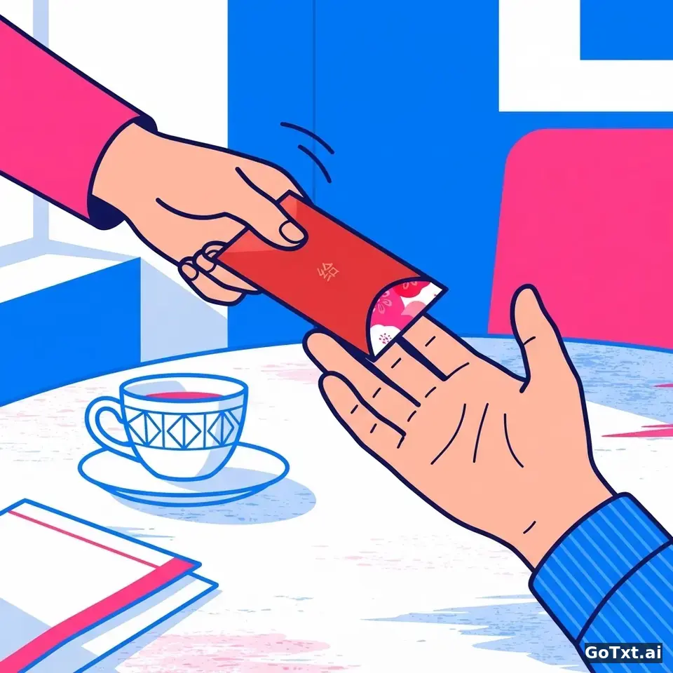 Das chinesische Verb 给 (gěi): Formen, Fallen und wie du sie nie wieder vergisst — illustration | GoTxt