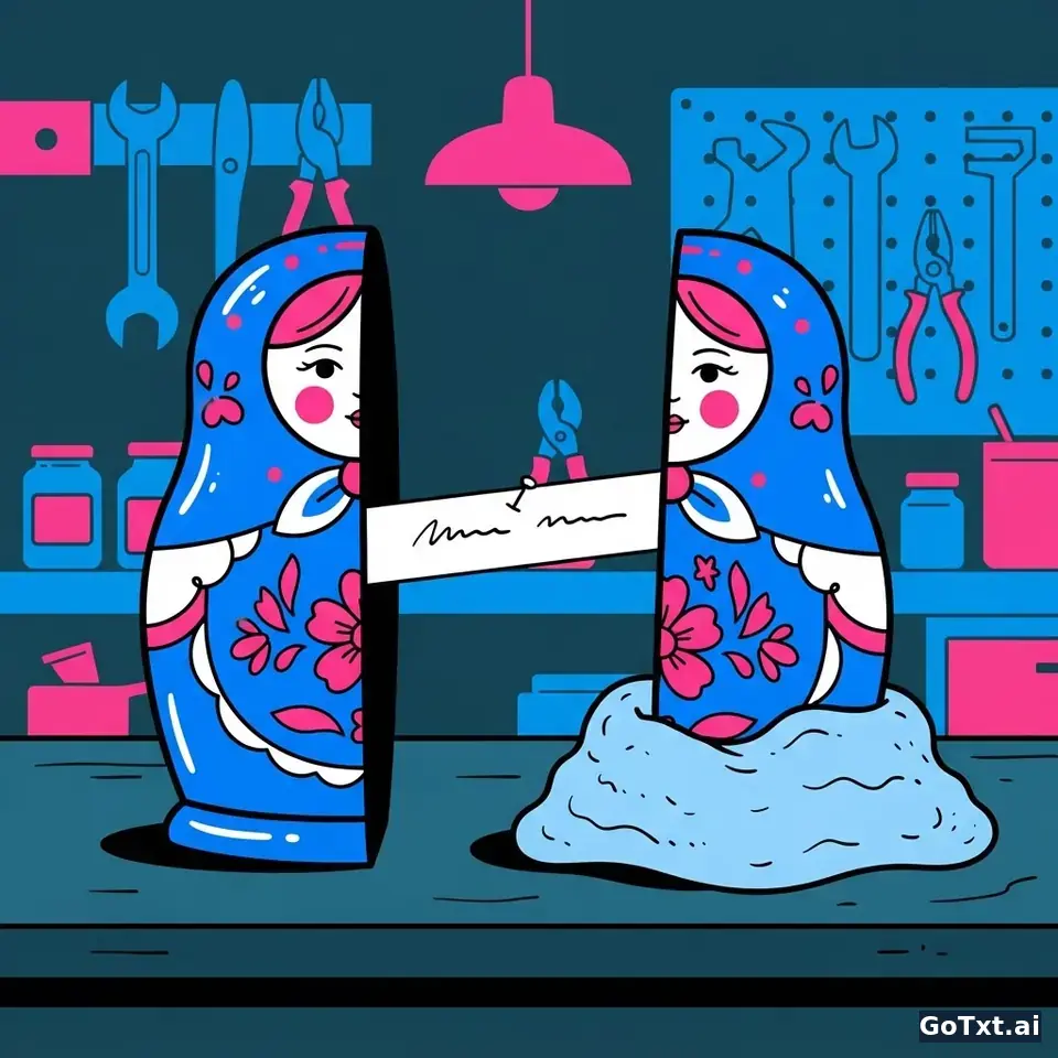 Der russische Verb-Champion: Warum **класть** viele Deutsche zur Verzweiflung treibt — illustration | GoTxt