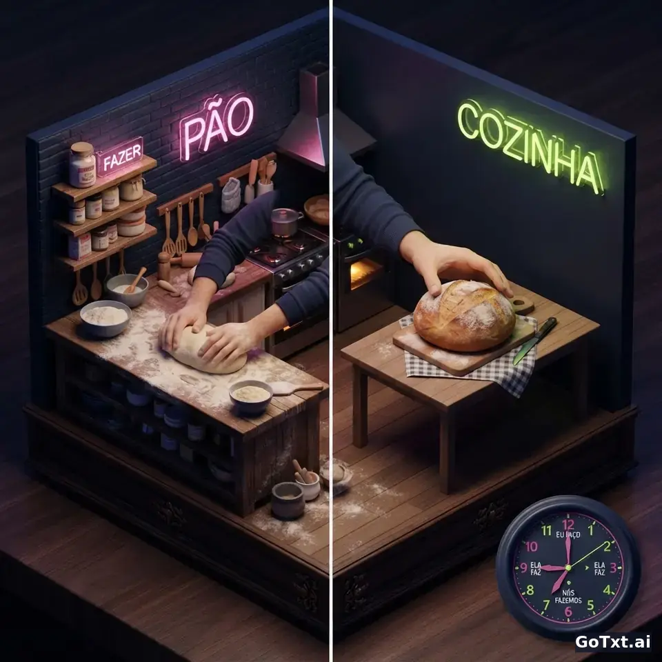 Il verbo "fazer" in portoghese: dominare le forme senza impazzire — illustration | GoTxt