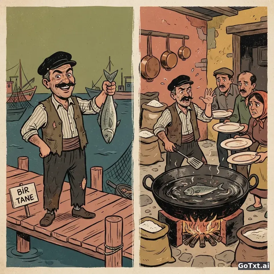 Türkische Nationalwitze entschlüsselt: Warum **Temel** nie die Pointe versteht — illustration | GoTxt