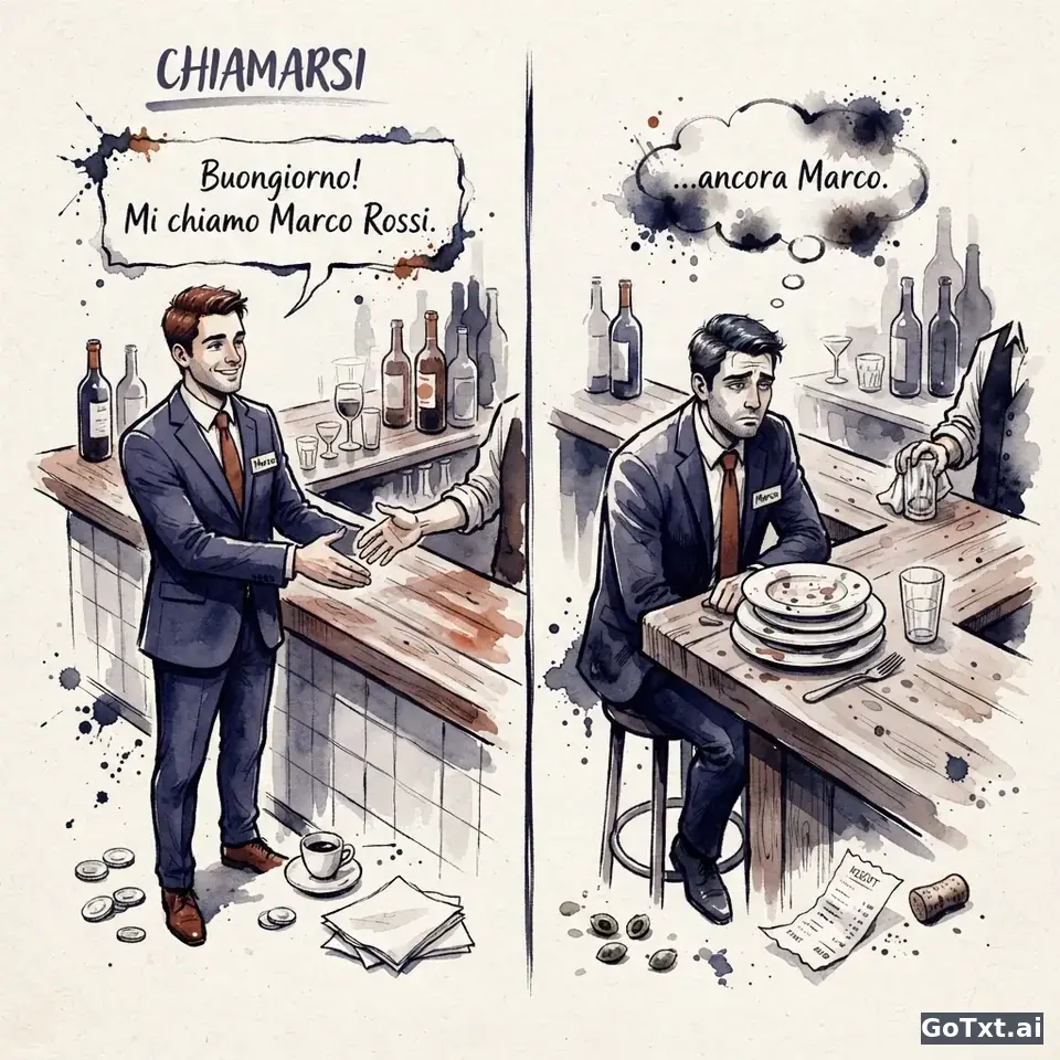 Decoding Italian Humor: What "Piacere, mi chiamo..." Really Means When the Joke Turns — illustration | GoTxt