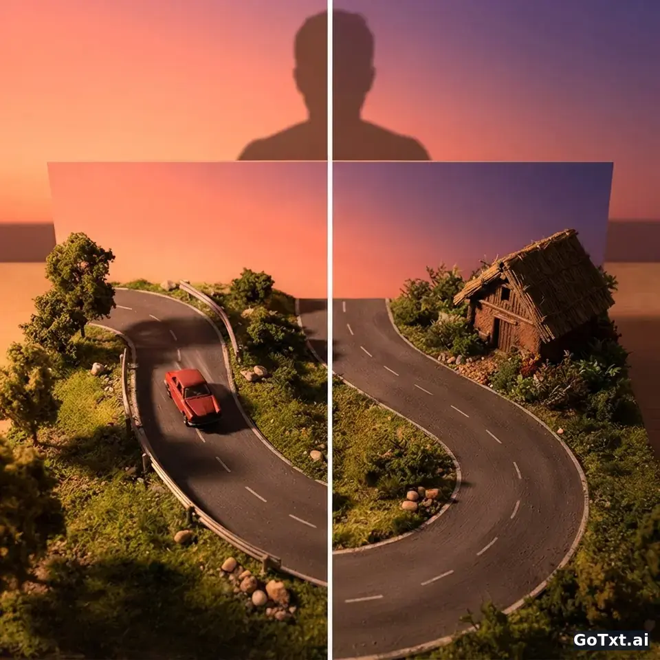 Decoding Spanish Humor: The "Coche, Carretera, Choza" Joke Explained — illustration | GoTxt