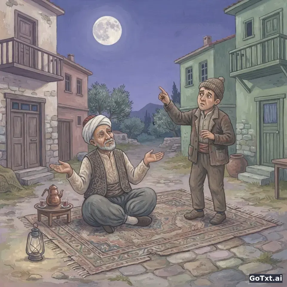 Decoding Turkish Humor: The "Nasreddin Hoca" Joke That Teaches You Grammar — illustration | GoTxt