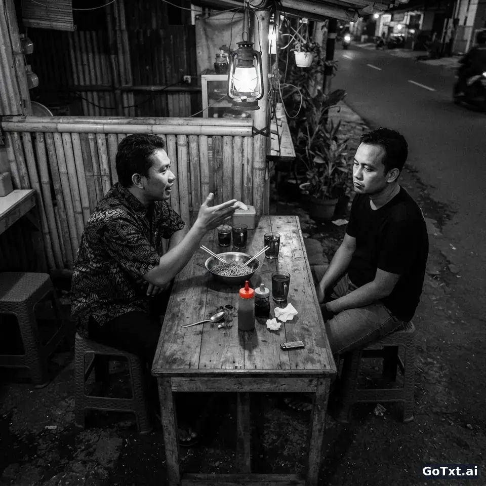 El chiste nacional indonesio que nadie te explica (y por qué es graciosísimo) — illustration | GoTxt