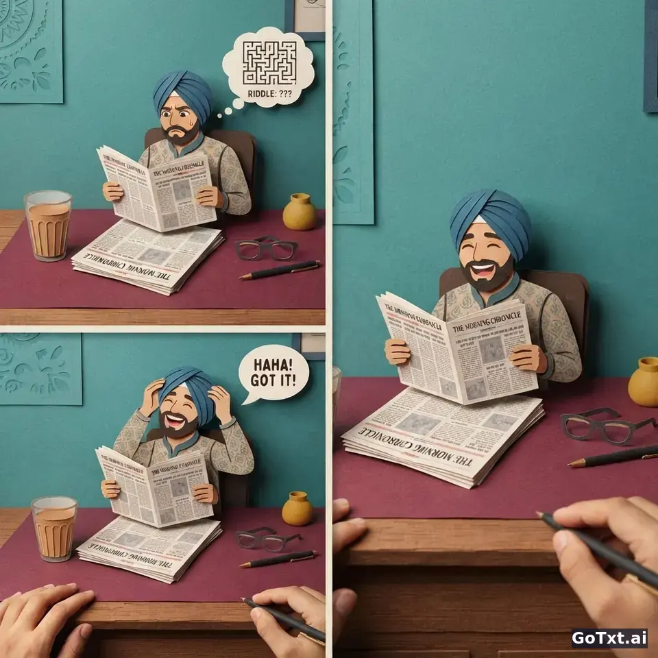Décoder l'humour indien : la blague du "sardar" et ses pièges linguistiques — illustration | GoTxt