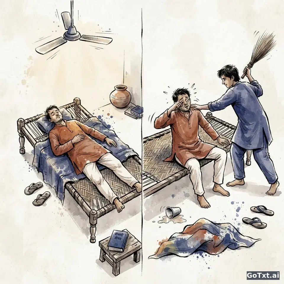 Piadas nacionais em hindi: rir é a melhor gramática — illustration | GoTxt