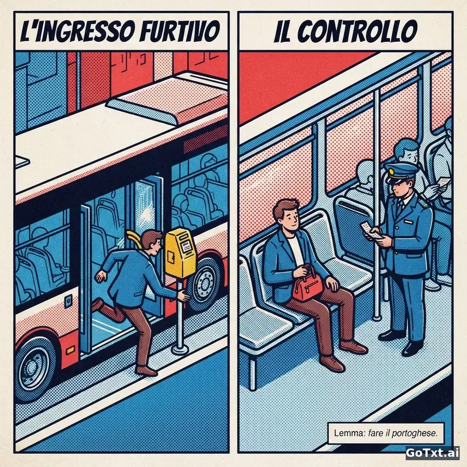 Anedotas italianas: porque é que "fare il portoghese" faz rir (e ensina gramática) — illustration | GoTxt